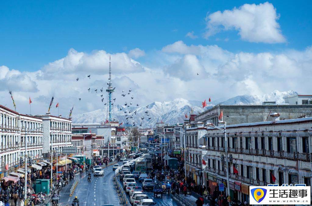 西藏拉萨：满天细雪映美景(图3)