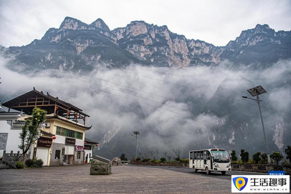 “天坑村”冬日美景(图2)