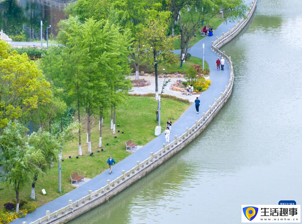 梁溪河景观带成市民休闲胜地(图6)