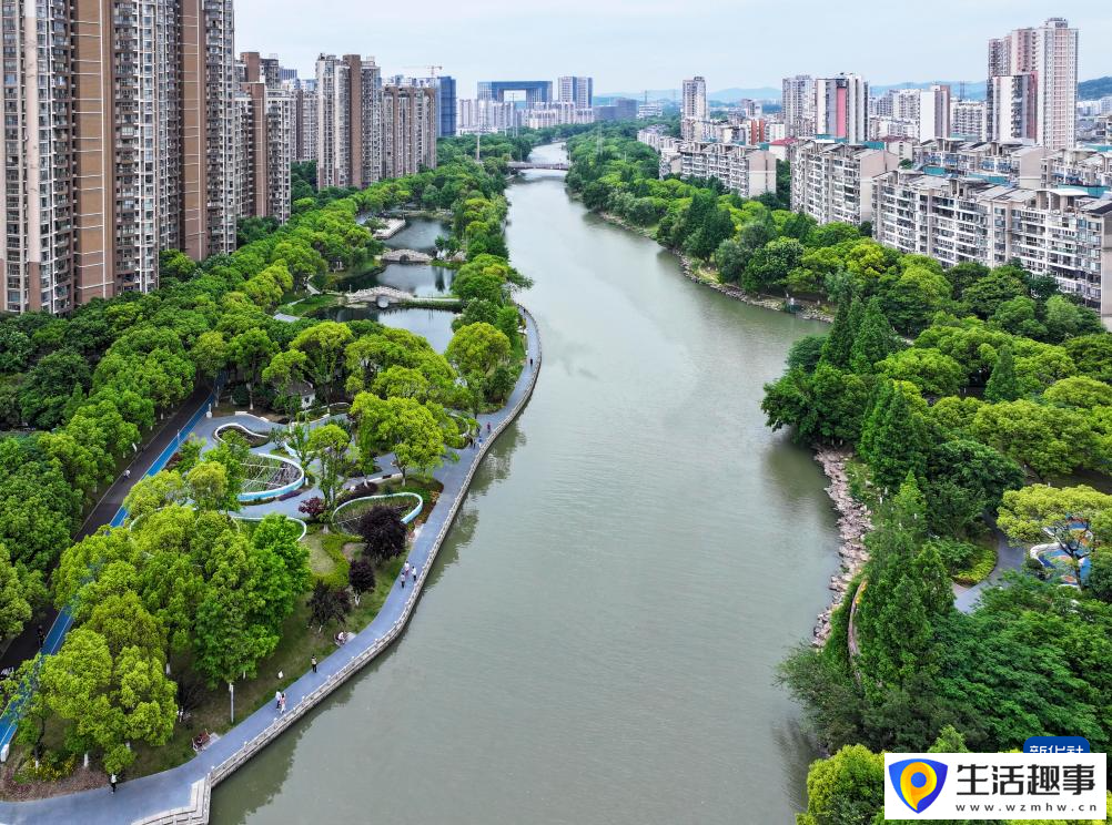 梁溪河景观带成市民休闲胜地(图8)