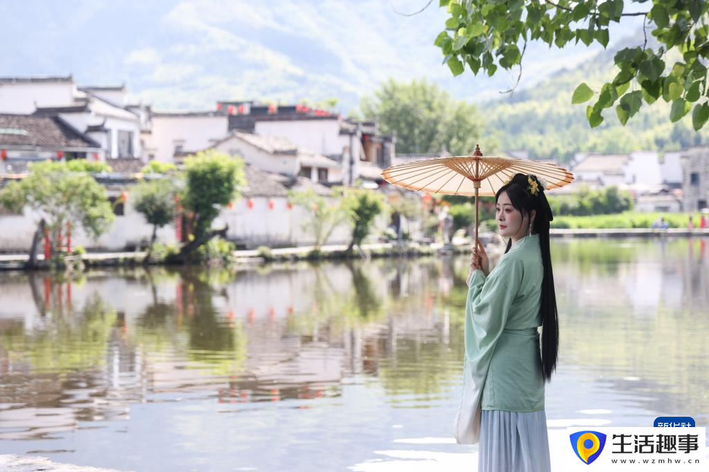 夏日宏村引游人(图2)